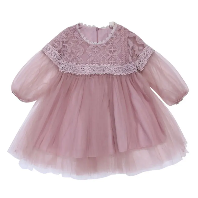 Newborn Flower Pageant Princess Dress Baby Girl Wedding Party Tutu Dresses | Детская одежда и обувь