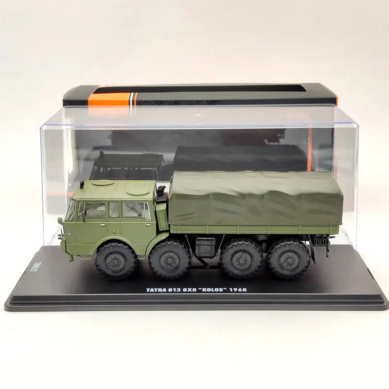 IXO 1/43 Tatra 813 8X8 KOLOS 1968 TRU025 советский военный грузовик литье под давлением модели