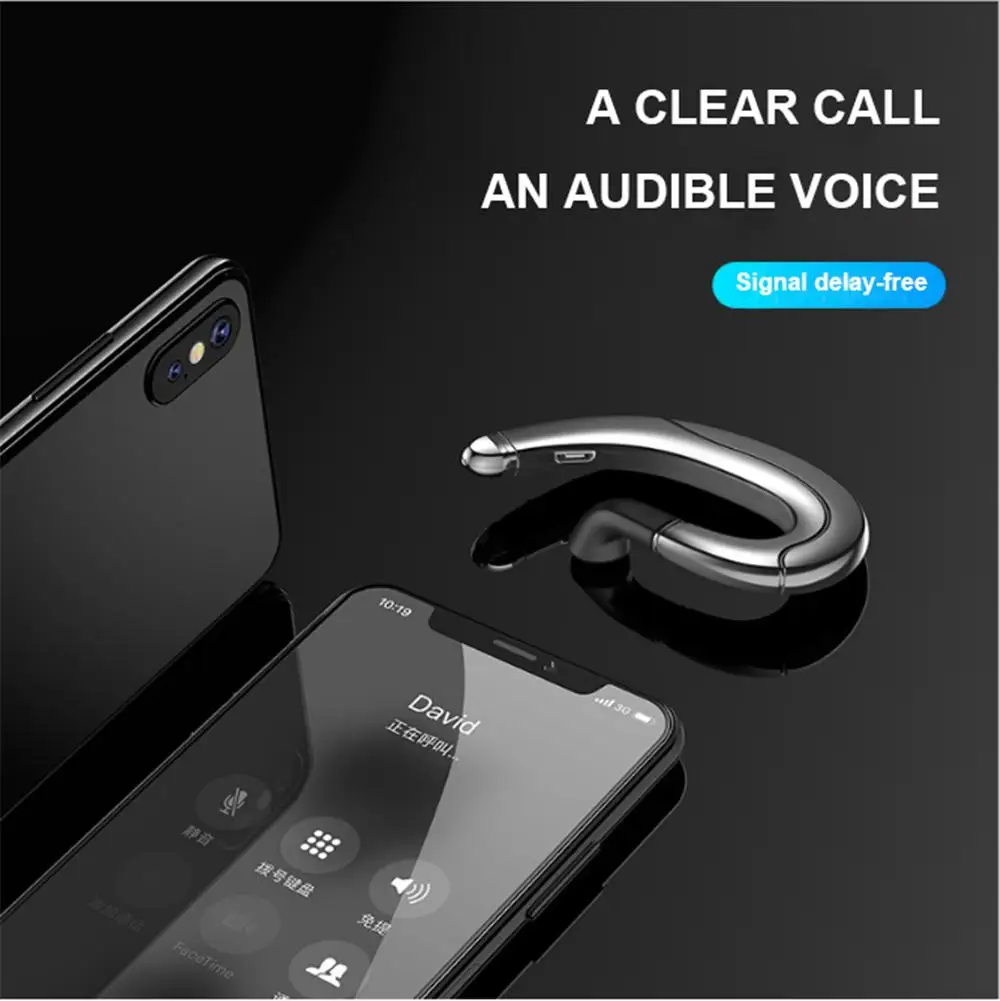 Bluetooth 4 1 наушники с костной проводимостью безболезненные Беспроводные
