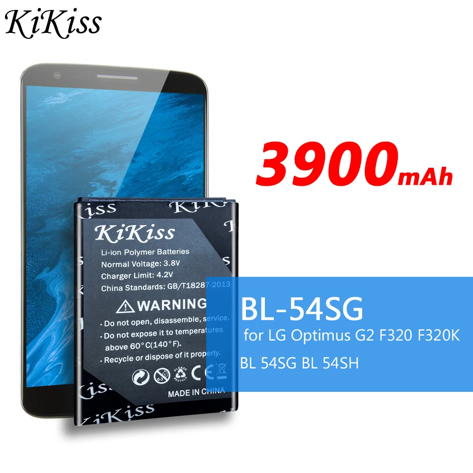 Аккумулятор большой мощности 3900 мА/ч для LG Optimus LTE III 3 F7 F260 L90 D415 US780 LG870 US870 LS751 P698 MAGNA