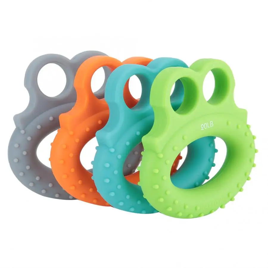 Силиконовое кольцо для массажа терапии рук силы пальцев упражнений снятия