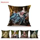 Королевская Европейская леди мадам де Помпадур Франсуа Баучер рококо Стиль Живопись диванная наволочка Автомобильная льняная наволочка