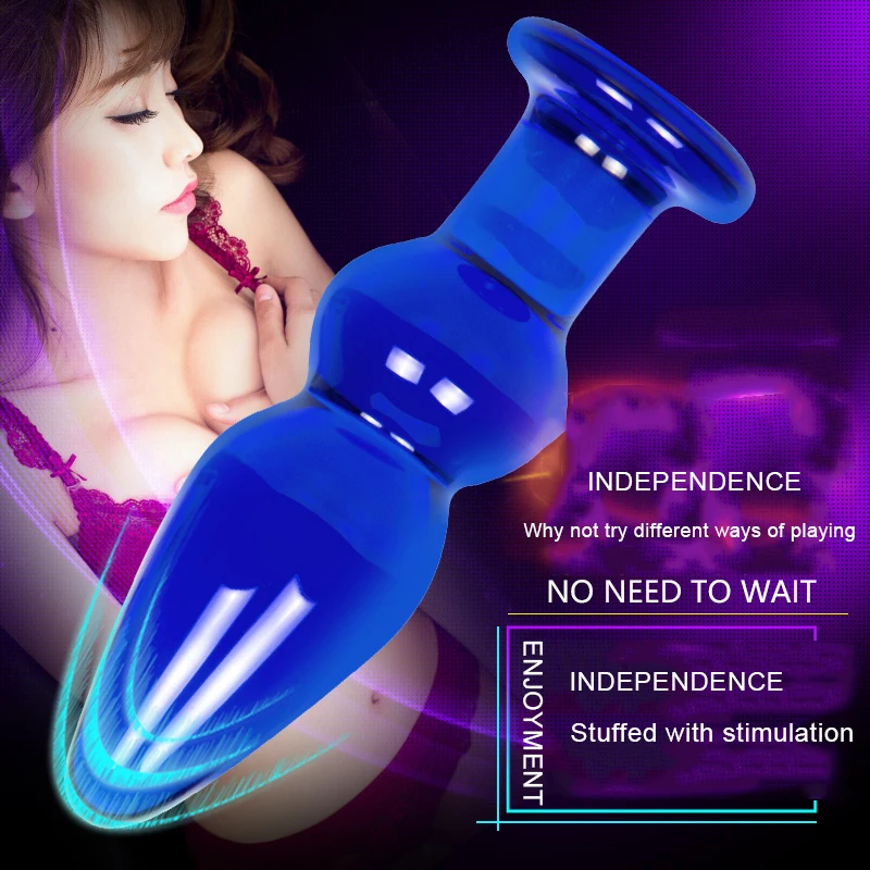 Реалистичный Хрустальный фаллоимитатор для мужчин и женщин анальная