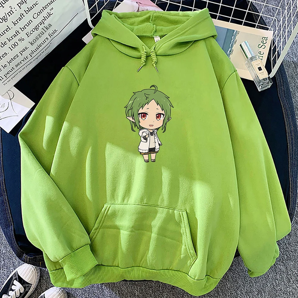 

Anime Mushoku Tensei Hoodie Women Manga Harajuku Rudeus Oversized Hoodies Female Ghislaine Fleece Sweatshirts Pullovers Hoody