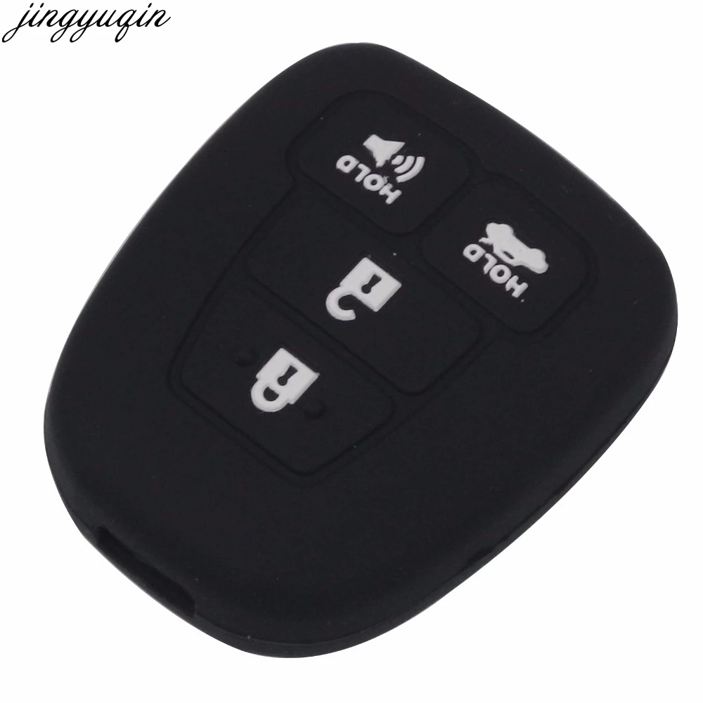 Автомобильный брелок силиконовая резиновая крышка держатель Защита для Toyota RAV