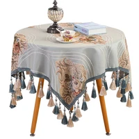 european luxury small round tablecloth living room coffee table tablecloth rectangular dining tablecloth