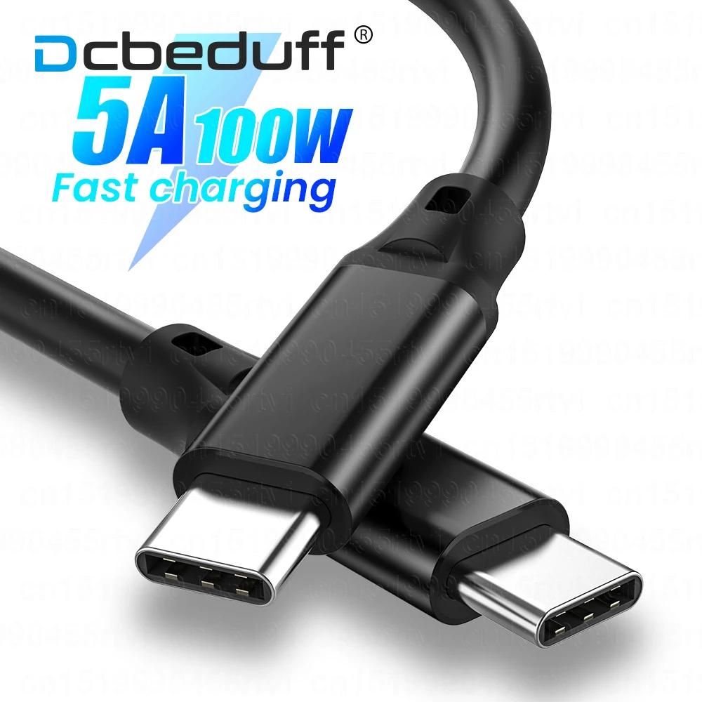 

Кабель USB Type-C на USB Type-C, 100 Вт