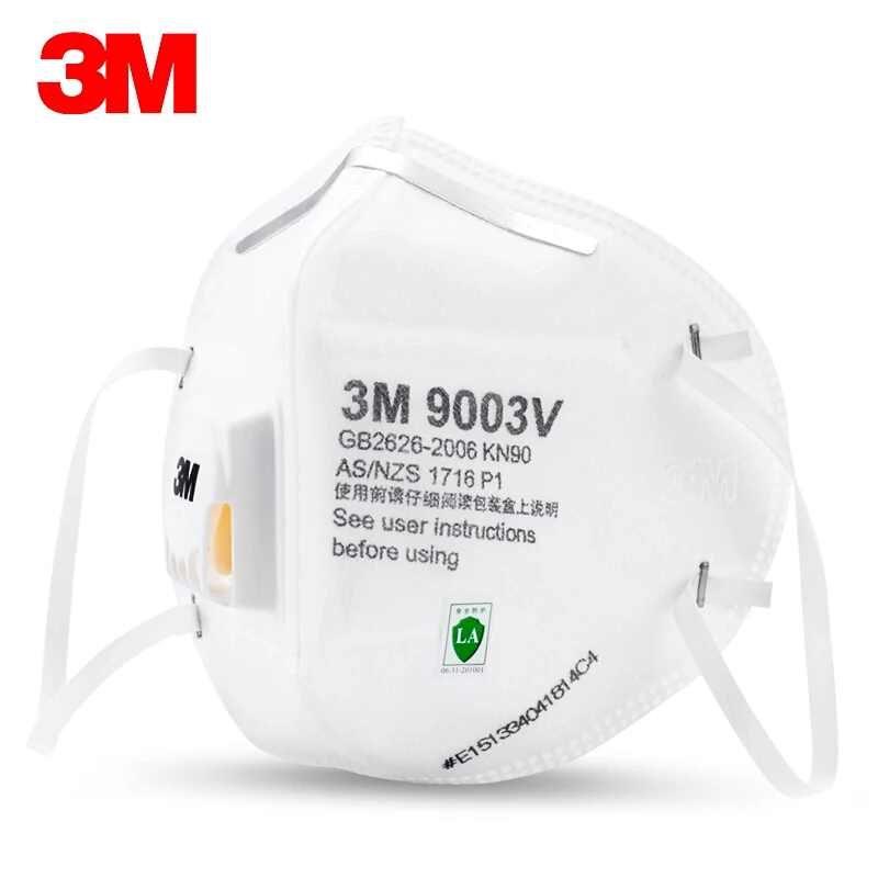 KN90 3M 9003V Mouth Mask Children Kid Masks Safety Disposable Individual Package Valve Filter Face Child for Kids | Красота и