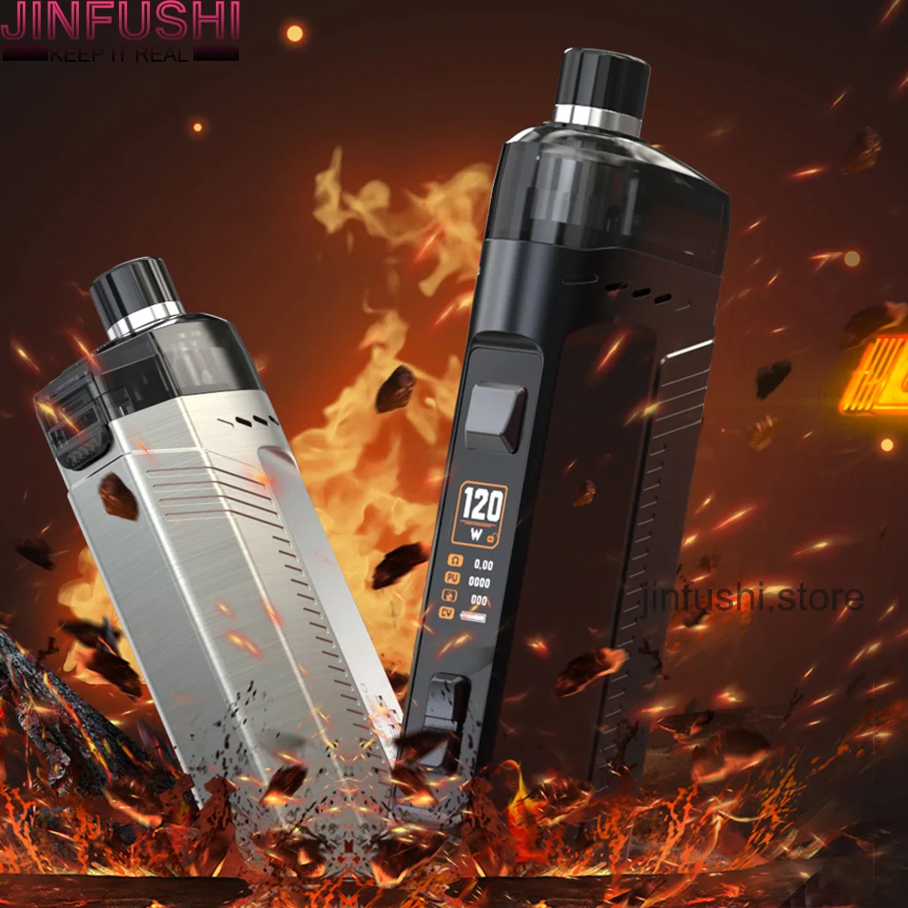 

2021 New original Artery Cold Steel AIO Kit Vape System 120W 3ml/4ml for large storage Refillable Cartridge Portable Vape Kit