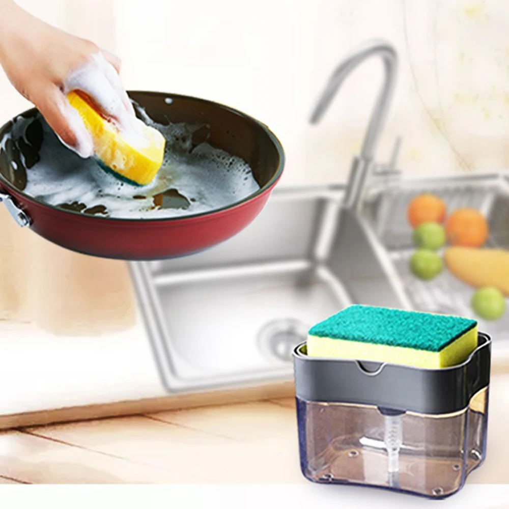 Диспенсер для моющего средства кухонной раковины дозатор мыла лосьона контейнер