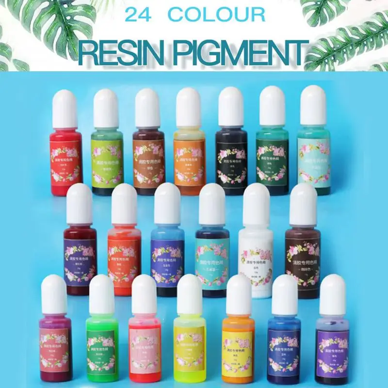 Ручной работы эпоксидные украшения делая смолы пигментных чернил Портативный