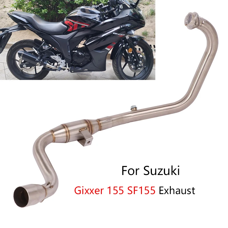 Выхлопная система для мотоцикла Suzuki Gixxer 155 SF155 штырь из нержавеющей стали средняя