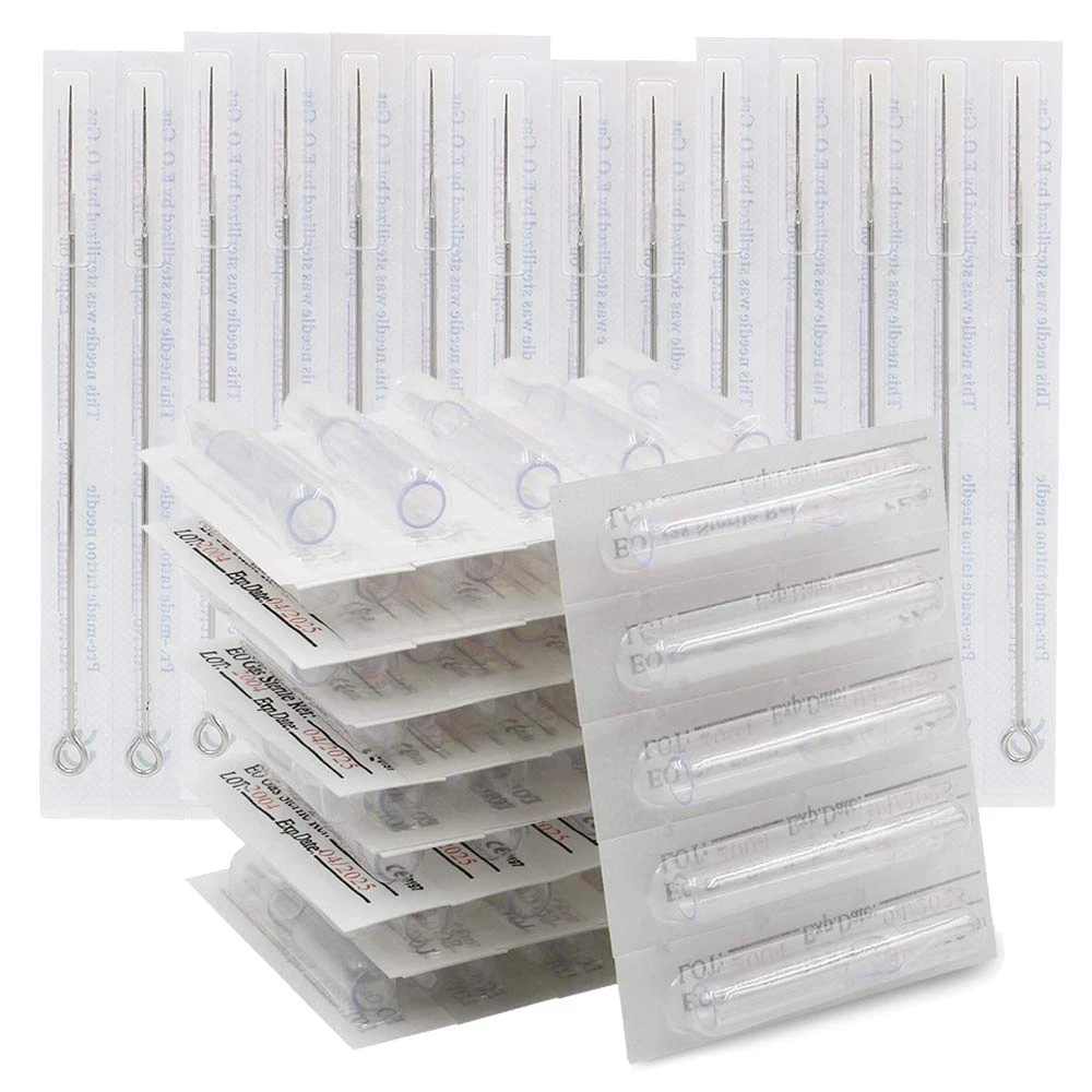 

Tattoo Needles and Tips 50pcs Mixed Tattoo Needles and 50pcs Sterilized Tattoo Tips Needles 3rl 5rl 7rl 7rl 3rs 5rs 7rs 9rs 5m1
