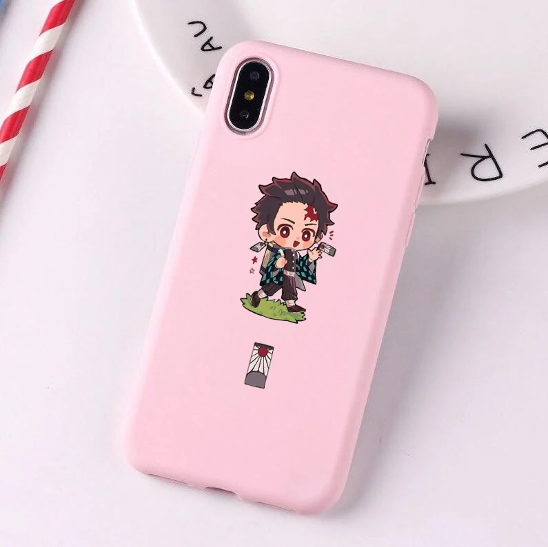 Мягкий чехол для телефона Nezuko Kimetsu no Yaiba рассекающий демонов конфеты huawei p30 pro lite p20