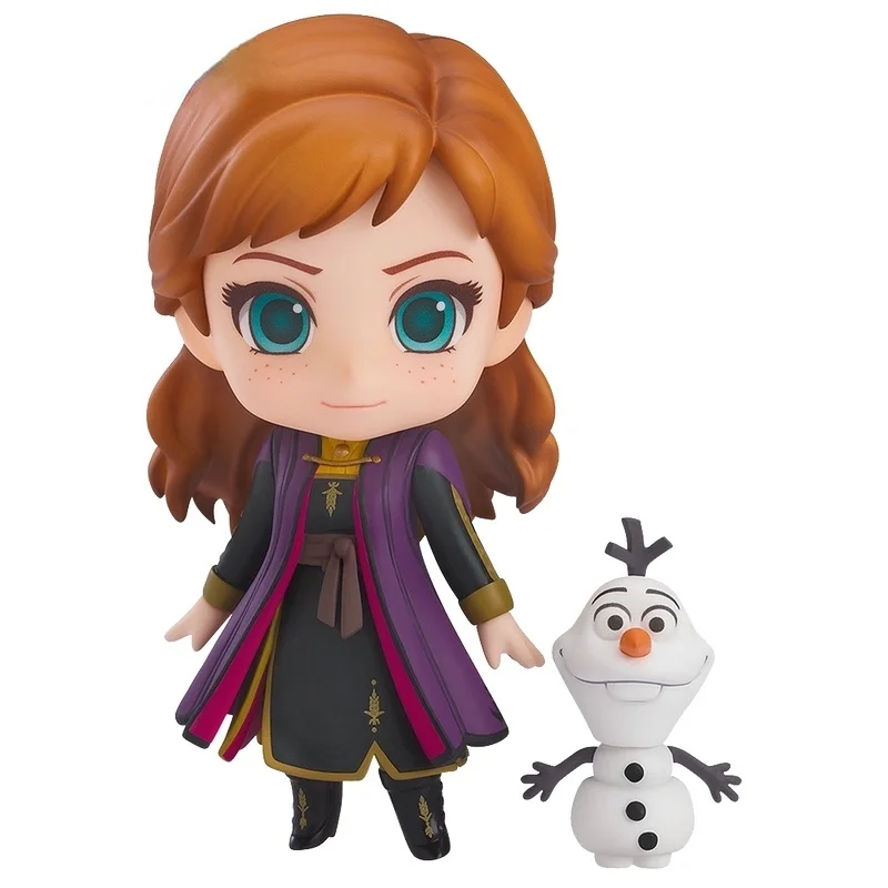 

Spot Disney Frozen 2 Anna Travel costumeQ version of the figure can change face figure