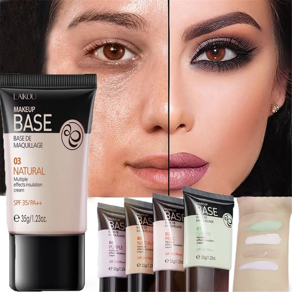 4Colors Profession BB Cream Face Brighten Primer Foundation Waterproof Concealer Moisturizing Whitening Makeup | Красота и здоровье