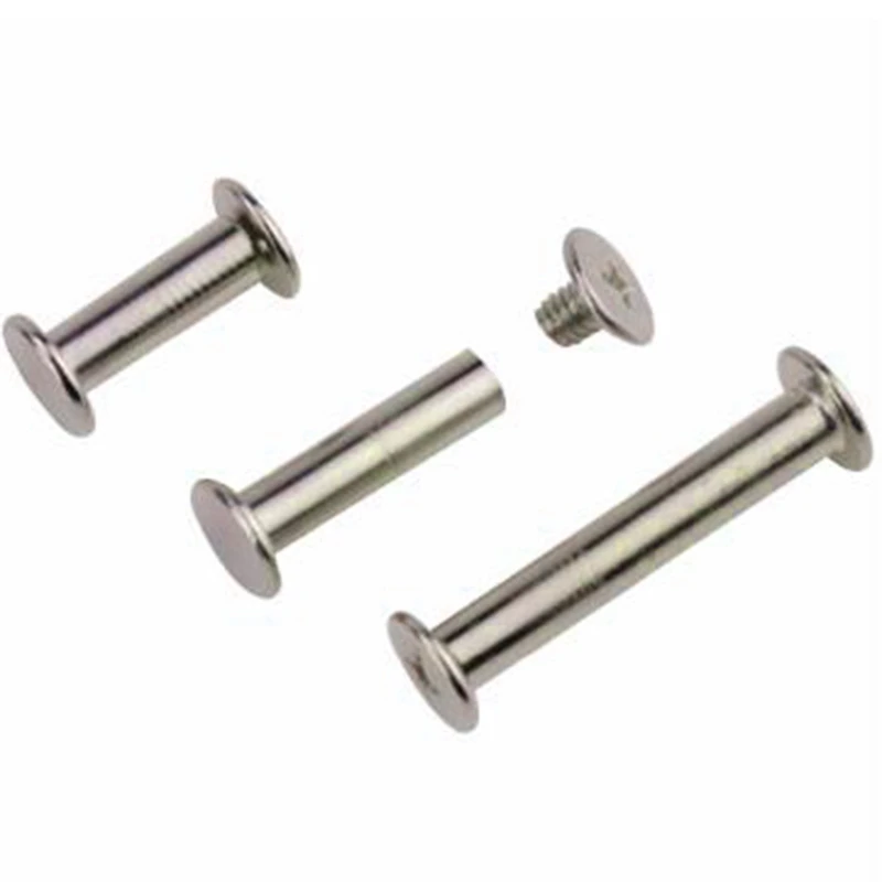 Набор никелированных винтов Chicago 240 шт. наборы заклепок комплекты винты для