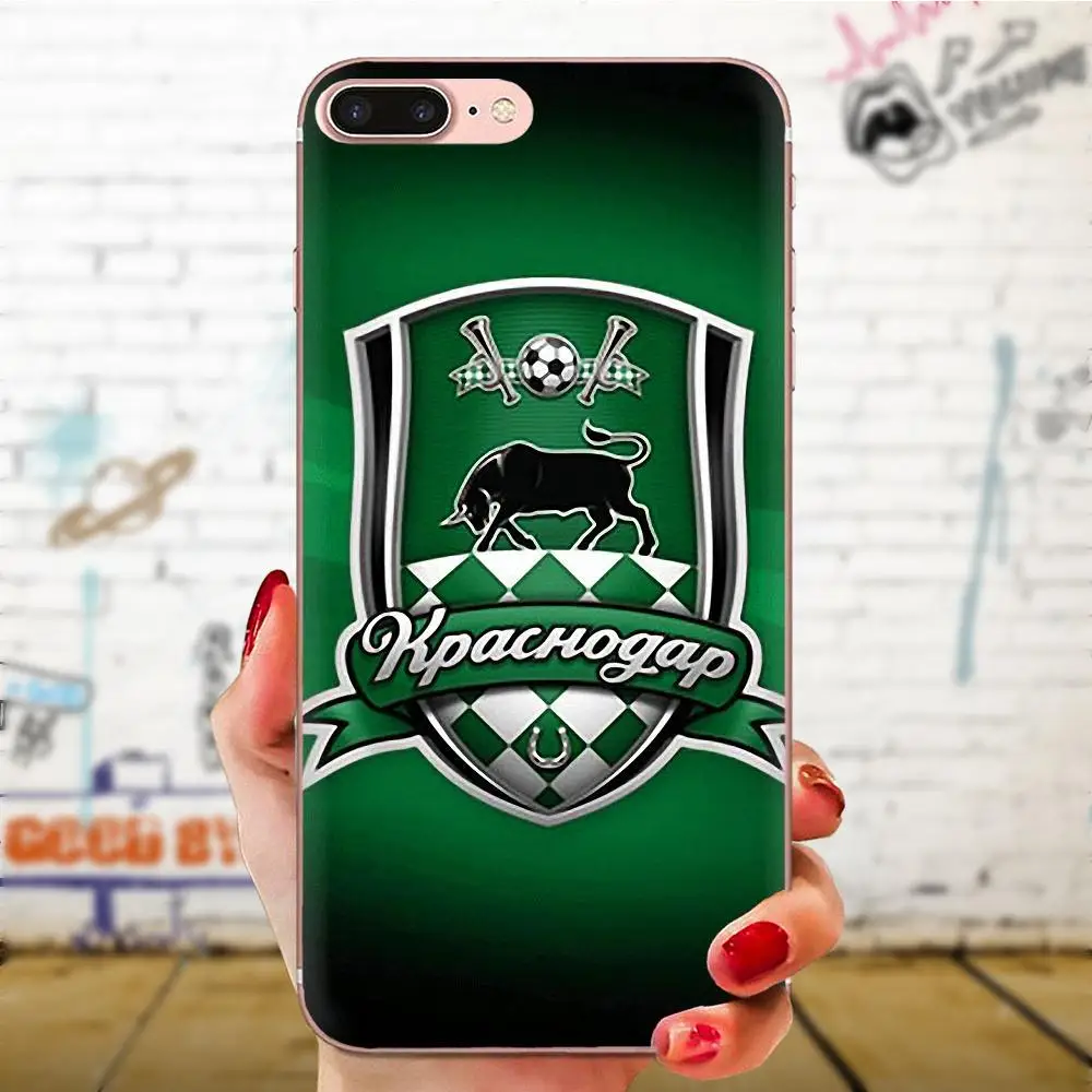 Футбол клуб Краснодар Byki логотип в продаже чехол для телефона Galaxy J1 J2 J3 J330 J4 J5 J6 J7