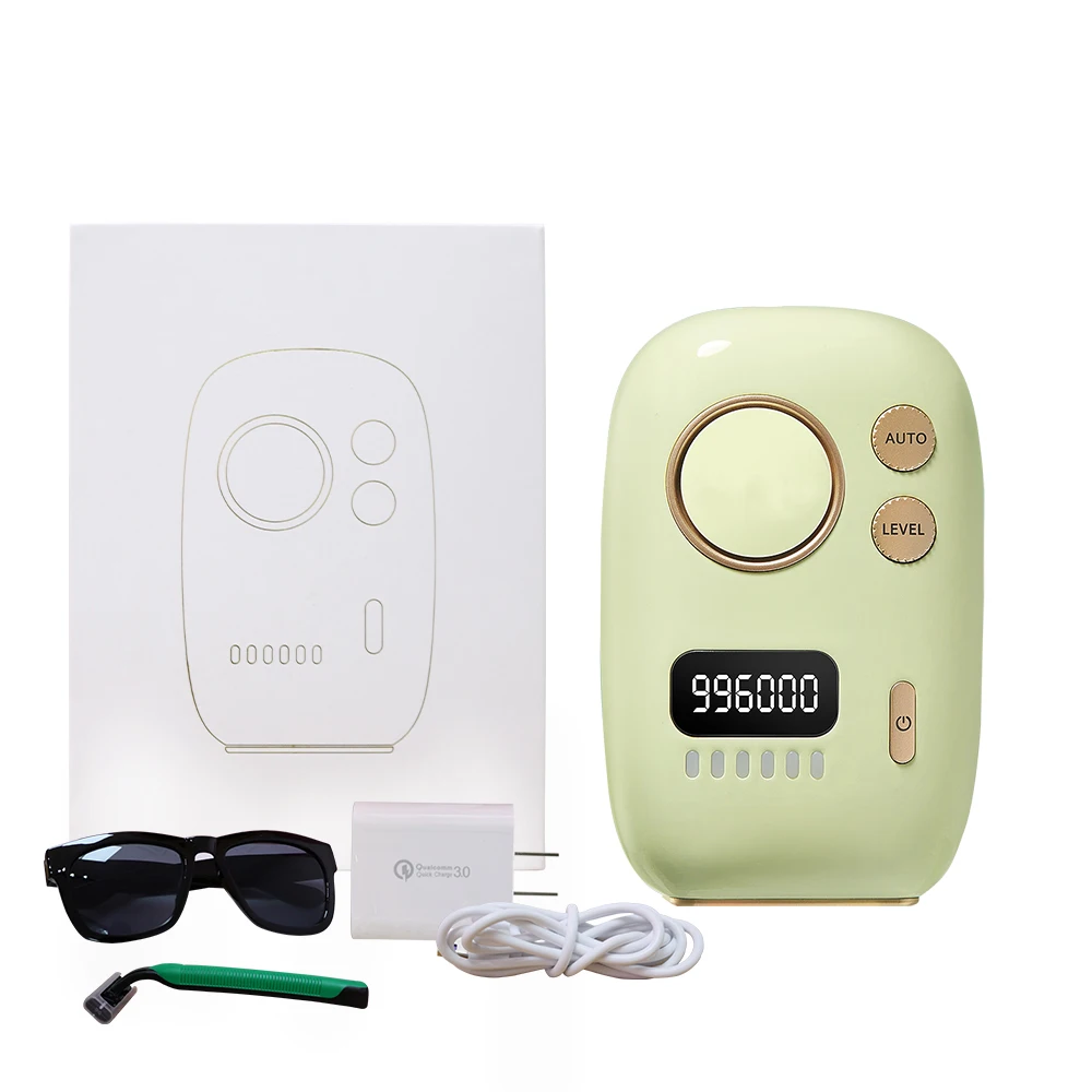 

MINI Facial Epilator Face Bikini Line Laser Hair Removal Electric Eyebrow Trimmer Razor Painless 360 Degree Lips Hair Expoliator