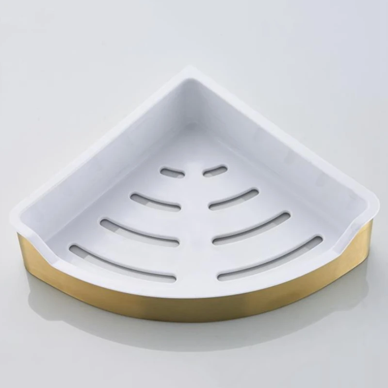 

Stainless Steel Bathroom Triangular Rack Corner Shelf Storage for Shampoo Soap Cosmetic Bath Rack Holder