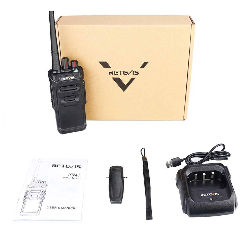 retevis rt648 ip67 waterproof walkie talkie 1 or 2 pcs floating portable radio pmr 446 frs license free two way radio walk talk free global shipping