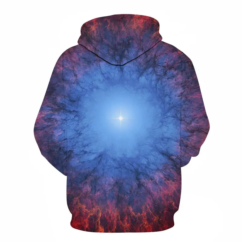 

New 2020 Autumn and Winter Men Hoodie 3D Printing Creative Starry Sky Tree Hoodies Couple Street Casual Loose Sportswear Tops