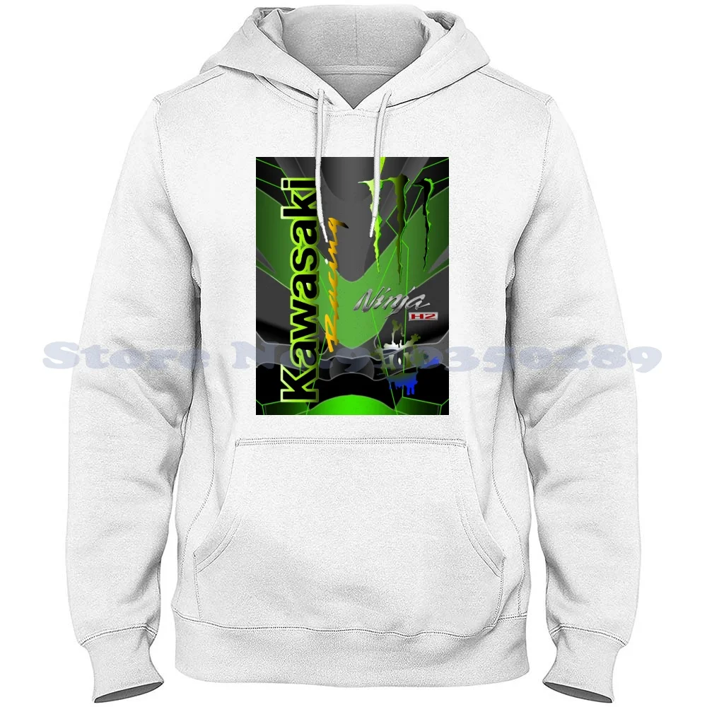 

Kawa Inspiration Power Long Sleeve Hoodie Sweatshirt Instagram Tweeter Facebook Z1000 Monster H2 Japanese Motorcycle Honda