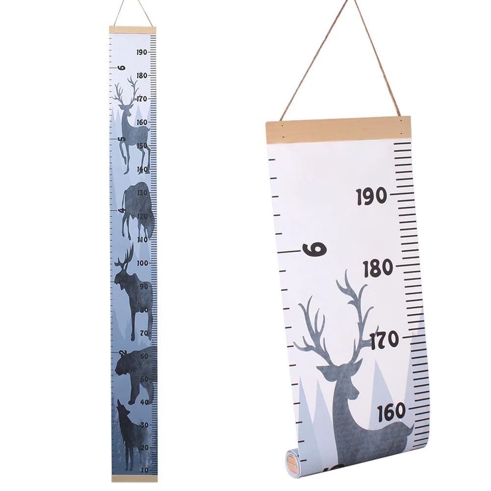 Детская деревянная Скандинавская Стильная Ростомер для роста детей настенная