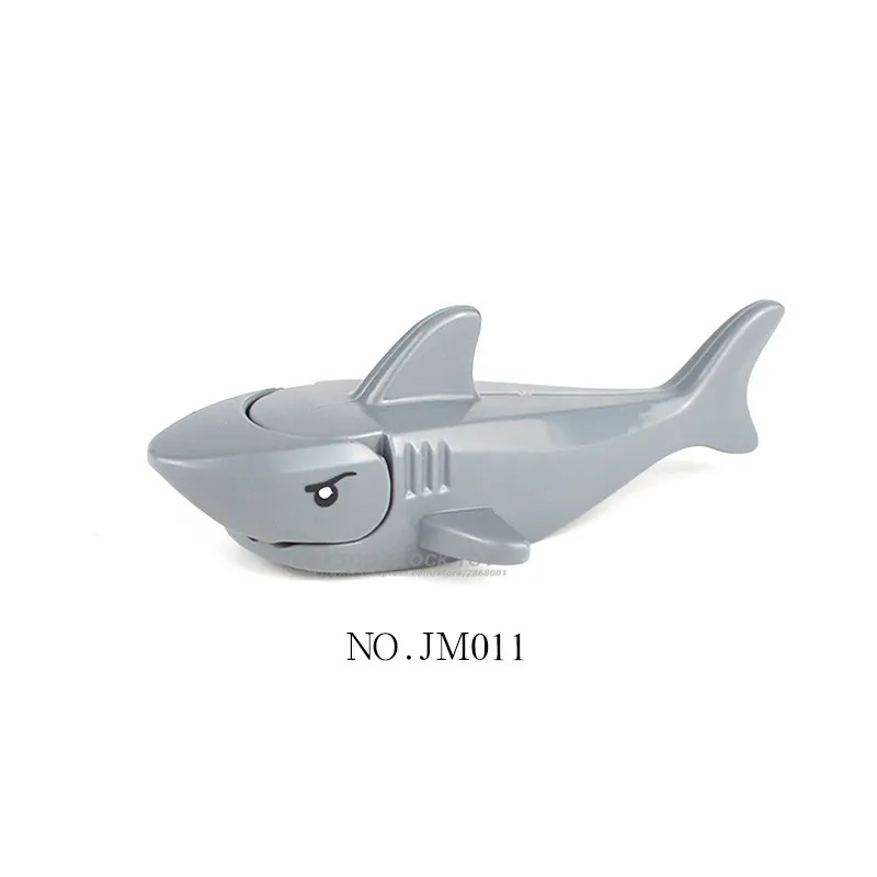 Kaygoo Ghost Zombie Shark Одиночная Пираты Карибы Строительные кирпичи фигурки Кирпичи Детские игрушки PG1008 pg1042 - Цвет: JM011