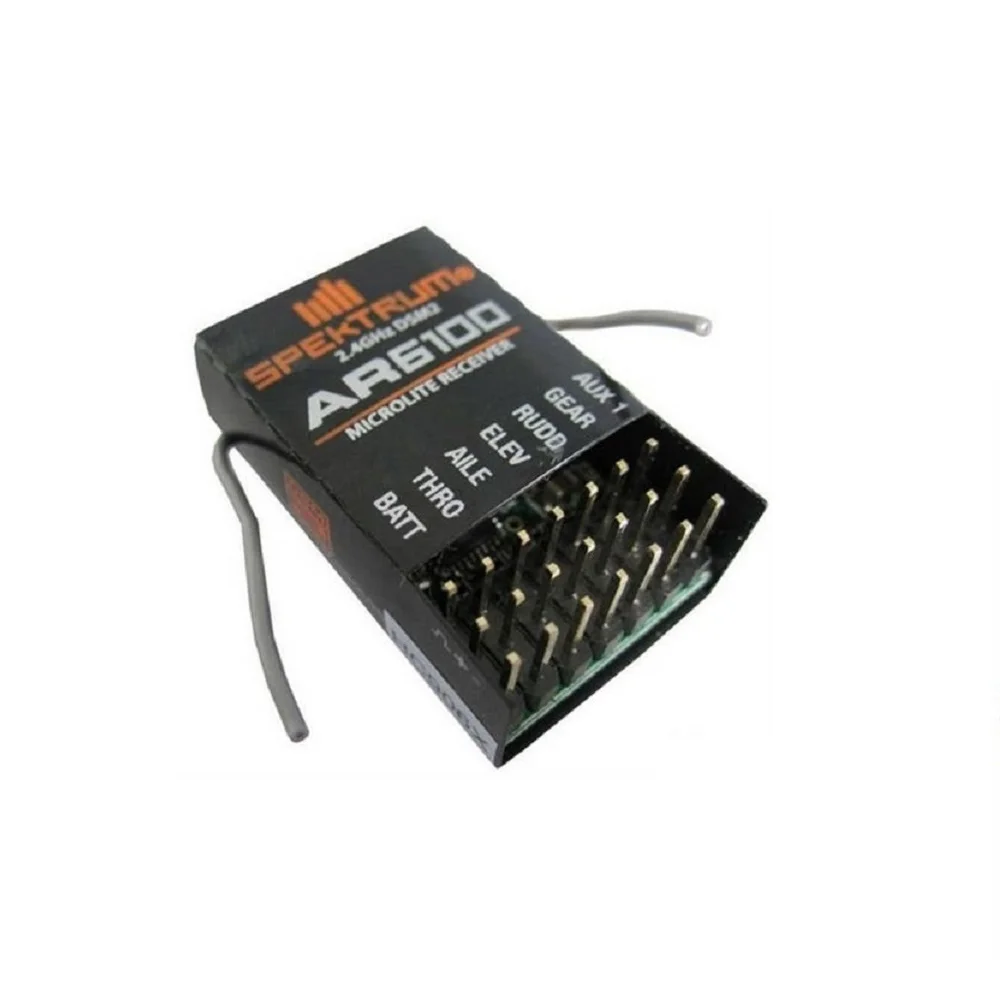 2 4 Ghz RC 6CH AR6100 DSM приемник канала 6 Aceptador Apoyo DX6i/DSX9/DSX11/DSX12 DX6/DX6i/DX7/DX8|Детали и