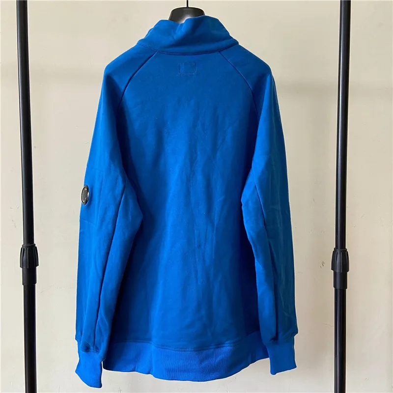 

2021 New CP Autumn and Winter Stand Collar Men's Casual Sports Half Zipper Sweater Youth Outdoor Student Fashion Men's Clothing