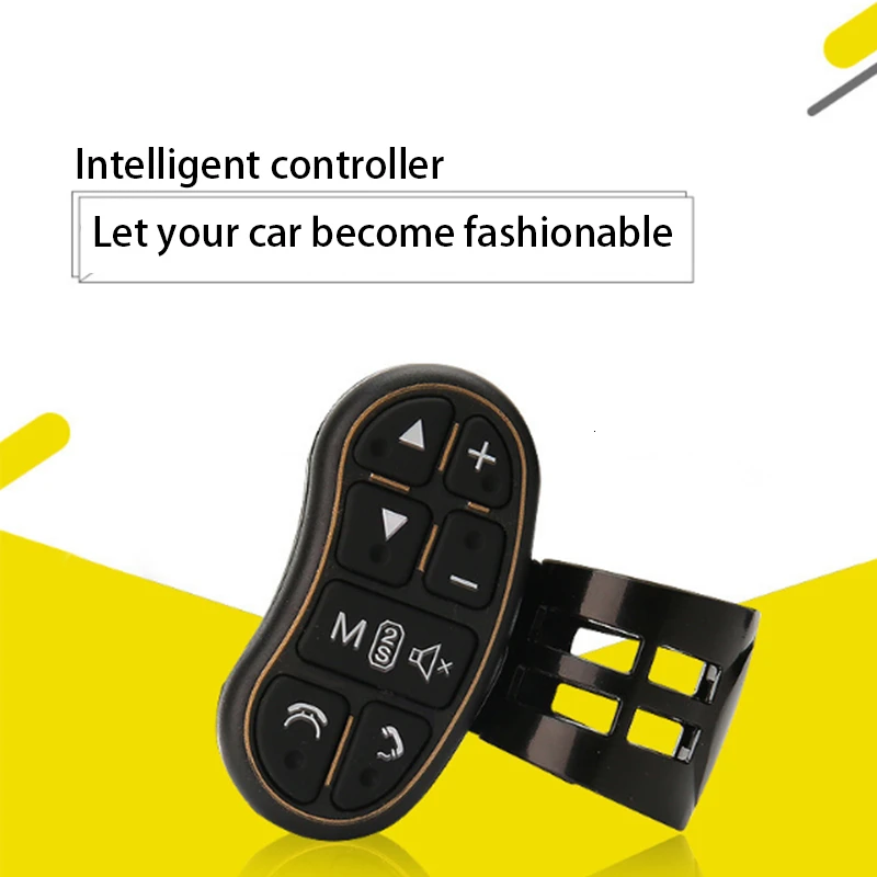 Wireless car steering wheel key remote control wireless multi-function navigation button | Автомобили и мотоциклы