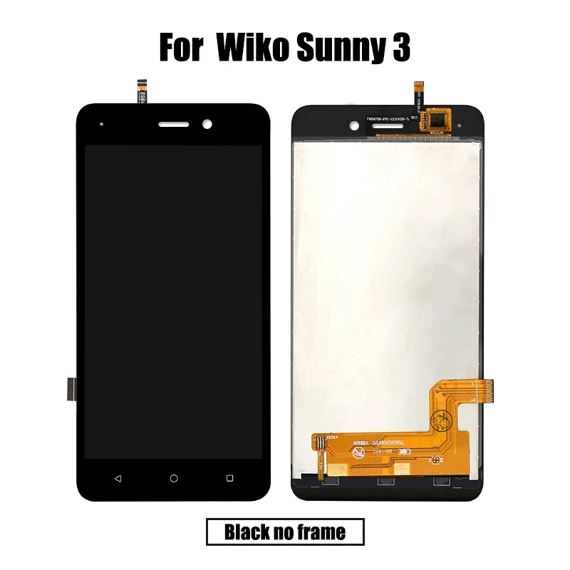 Дигитайзер для Wiko Sunny 3 ЖК дисплей и сенсорный экран с рамкой модуль дисплея