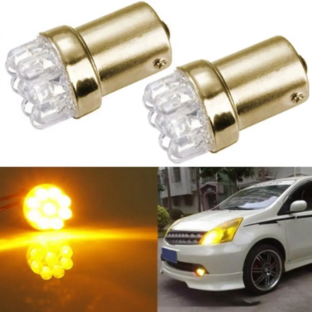 2 шт. шт./компл. G18 1156 9 светодиодов автомобильный сигнал поворота Задний тормоз