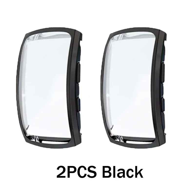 2pcs black ТПУ оболочка мягкий чехол протектор для samsung gear fit2 pro Чехол умный браслет прозрачный защитный чехол s Аксессуары SM-R365 чехол s - Цвет: 2pcs black