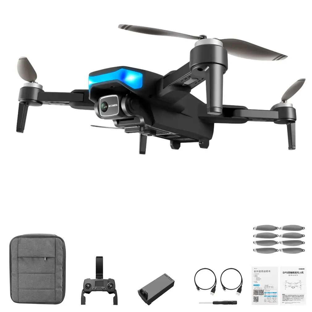 

LS38 Drone FPV GPS 5G WiFi 6K HD Camera Professional Aerial Photography Brushless Motor RC Quadcopter 24/16/8 Fan Blades Drone