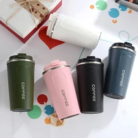 efficient insulation thermos bottle travel hiking office stainless steel thermo cup leakproof portable vacuum termos para cafe