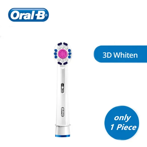 Сменные насадки для зубной щетки Oral B, оригинальные головки EB18, 3D белые , насадка для зубной щетки, Braun Oral-b, мягкая щетина, перекрестная щетка 4 шт./упак .