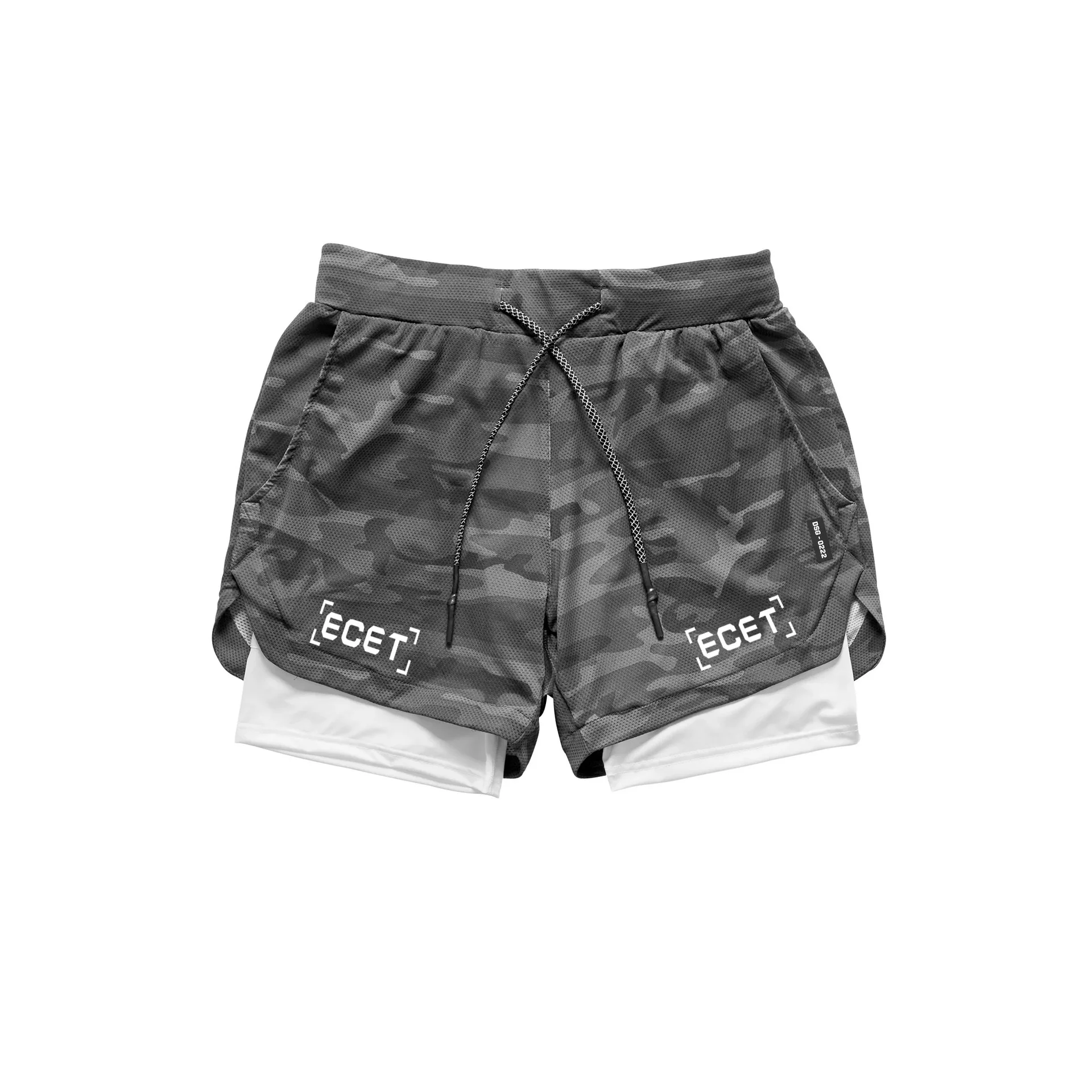 

Summer sports shorts men's two-in-one casual shorts jogging fitness shorts training quick-drying men's shorts bernuda homme