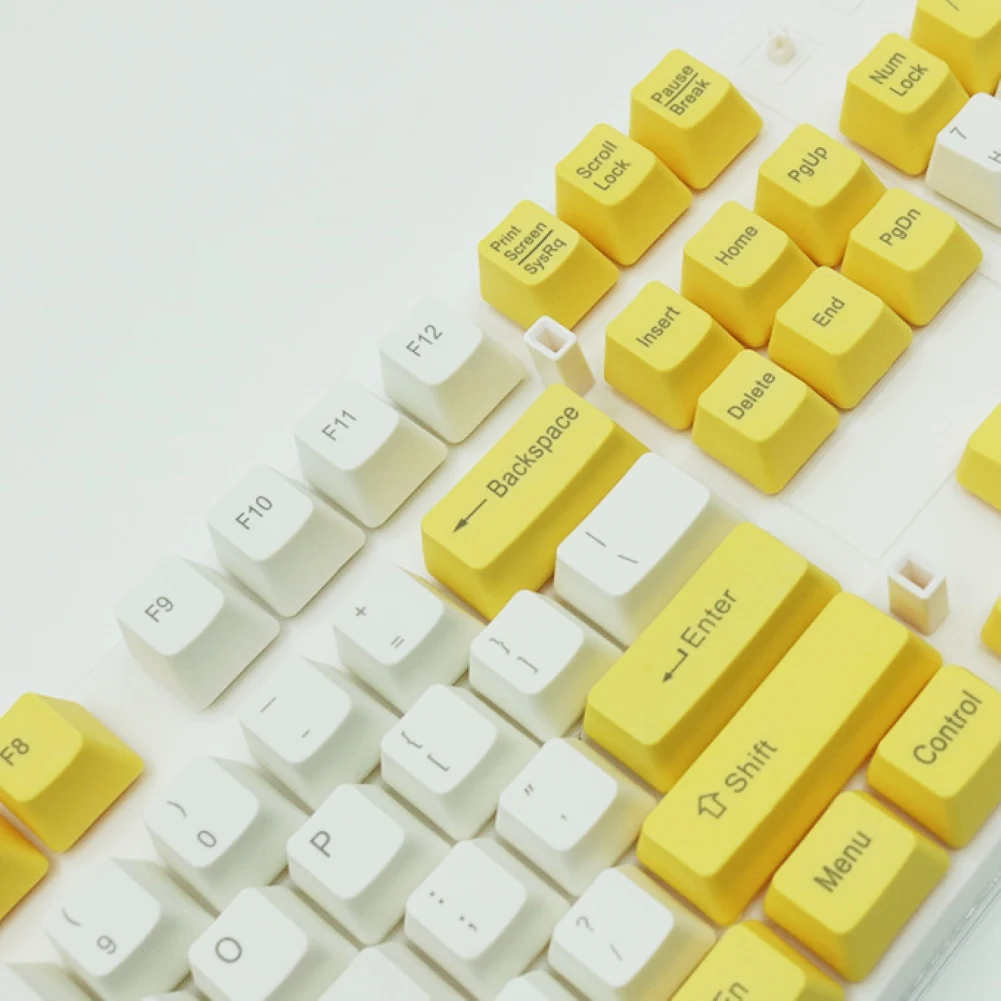 Универсальные колпачки для механической клавиатуры Cherry MX 104 клавиш разноцветные