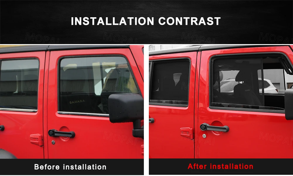 MOPAI солнцезащитный козырек для Jeep Wrangler JK 2007+ защита от ультрафиолета Защита от солнца на лобовое стекло Защита от солнца для Jeep JK Wrangler аксессуары