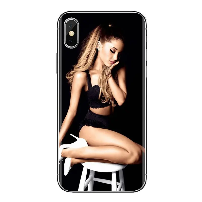 For Samsung Galaxy J1 J2 J3 J4 J5 J6 J7 J8 Plus 2018 Prime 2015 2016 2017 Silicone Shell Case ariana grande Gril music celebrity |