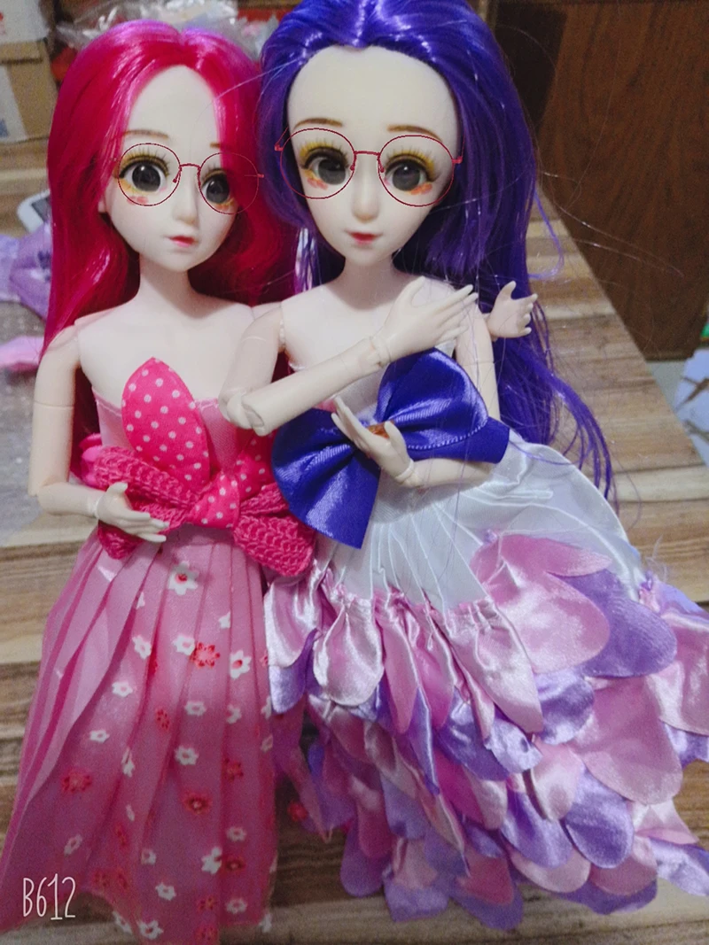 Bjd кукла волос для куклы глаза для игрушек 30 см детская одежда с фантазийным рисунком 3D реальный глаз 20 шаровой шарнир подвижный модный длинный парик волос кукла-эльф игрушка,лол куклы игрушки одежда реборна глазки