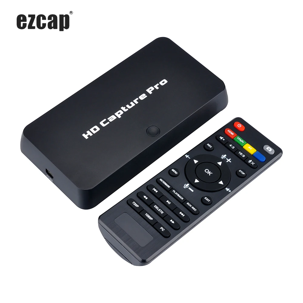 Ezcap 295 HD видеозахват 1080P рекордер USB 2 0 оборудование для воспроизведения H.264 карты