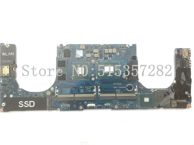Материнская плата для ноутбука DELL XPS 15 9570 Φ 0PJWNT SRCKN i9-8950HK CPU GTX1050 со строкой 100% |