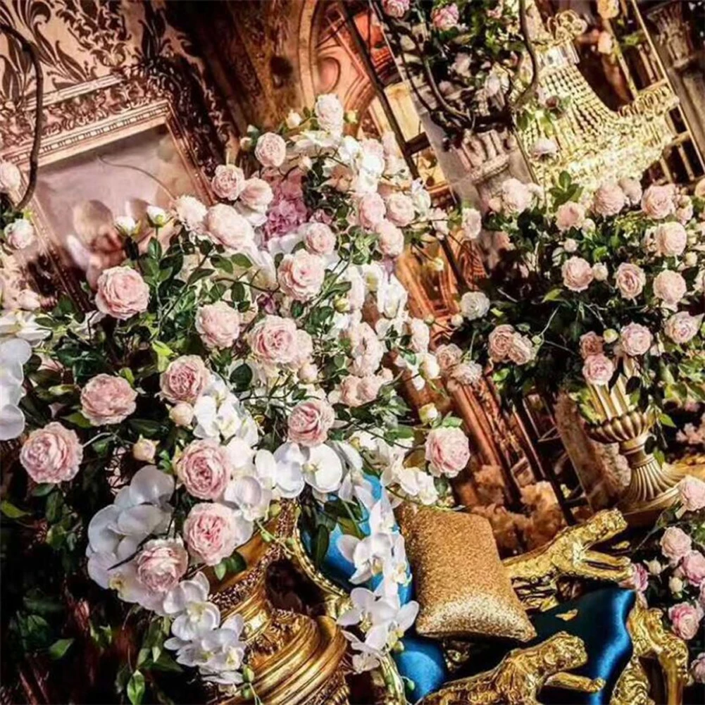 

3 Heads Artificial Flower Fashion False Blossom Peony Bouquet Bridal DIY for Wedding Home Party Decor Creative Fake Flowers