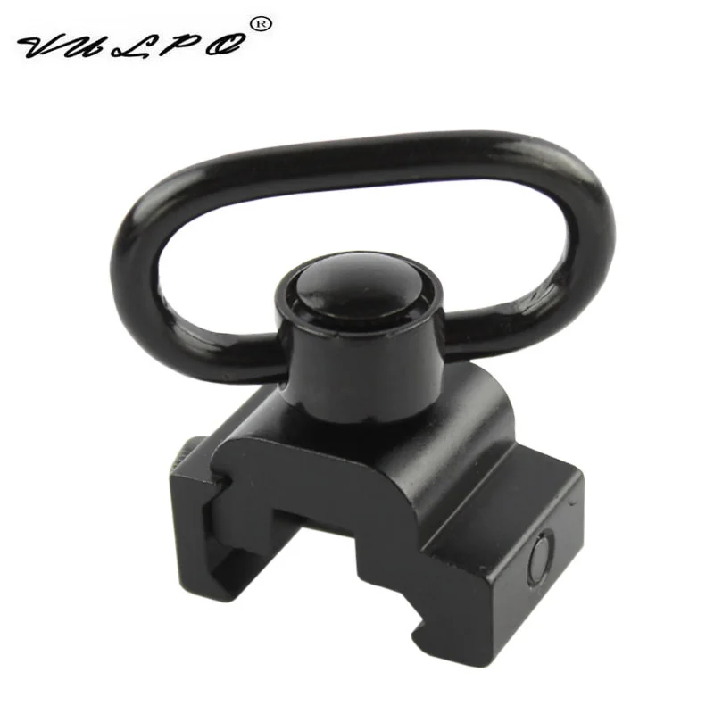 VULPO QD Heavy Duty Quick Release Detach Push Button Sling Swivel Adapter Mount For 20 mm Picatinny Rail | Спорт и развлечения