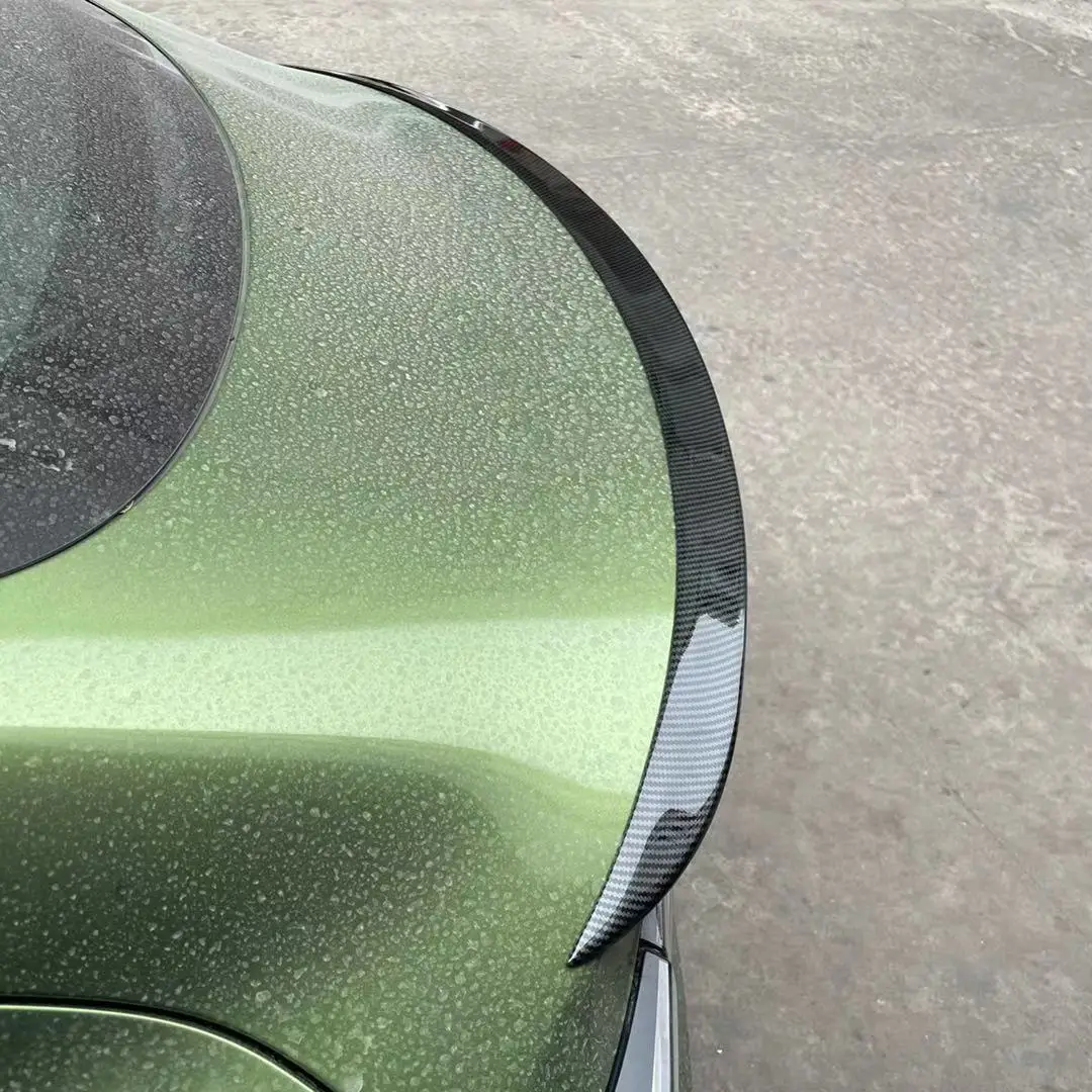 Автомобильные Спойлеры для Tesla модель 3 Матовый карбоновый черный глазури 3D