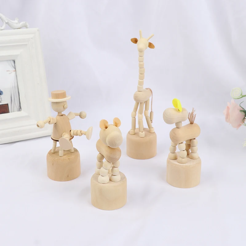 

Personalized Wooden Animal Decoration Children's Room Decoration Desktop