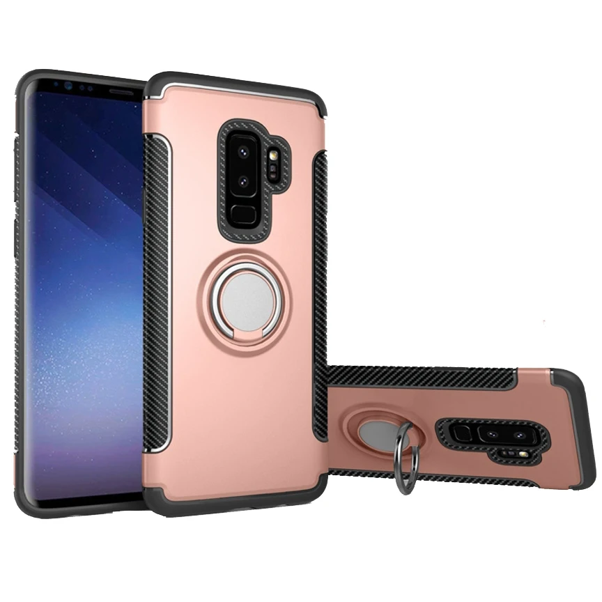 Кольцо чехол для мобильного телефона Броня анти-осенний рукав магнитный